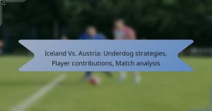 Iceland Vs. Austria: Underdog strategies, Player contributions, Match analysis